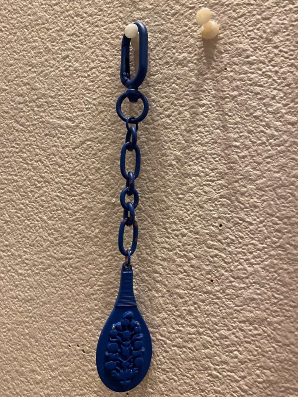 FP Movement by Free People Blue Decorative Chain Key & Card Holder